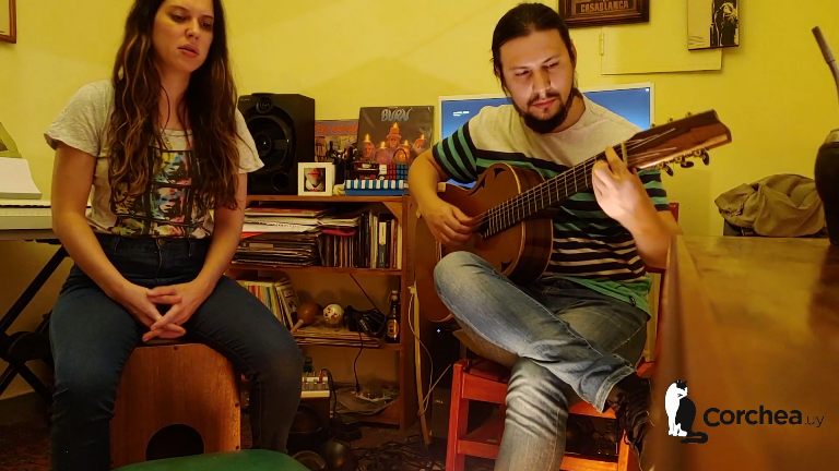 Estefania Melonio y Martín Delgado