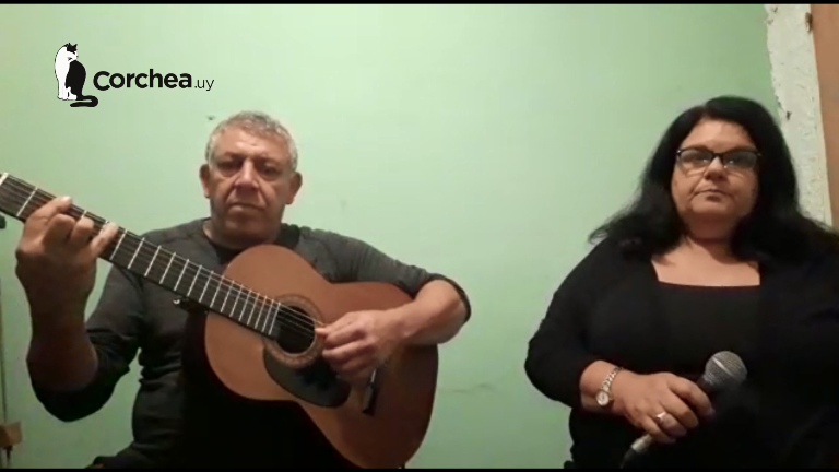 Wilson Souza y Adriana Cabrera