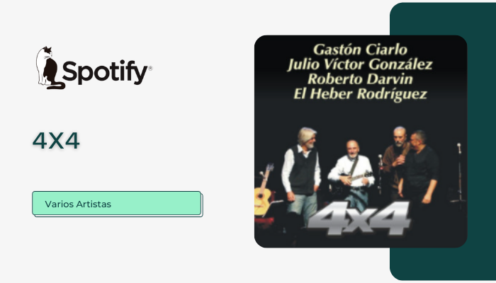 Dino, Darvin, El Zucará y El Heber – 4×4