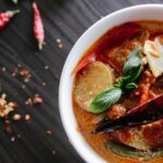 Super-quick fish curry