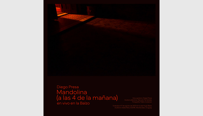 Diego Presa – Mandolina (a las 4 de la mañana)